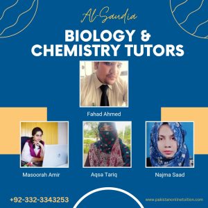 online bio & chem tutors