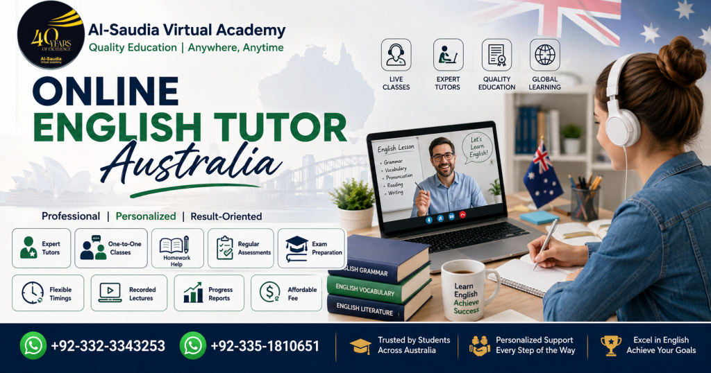Online English Tutor Australia