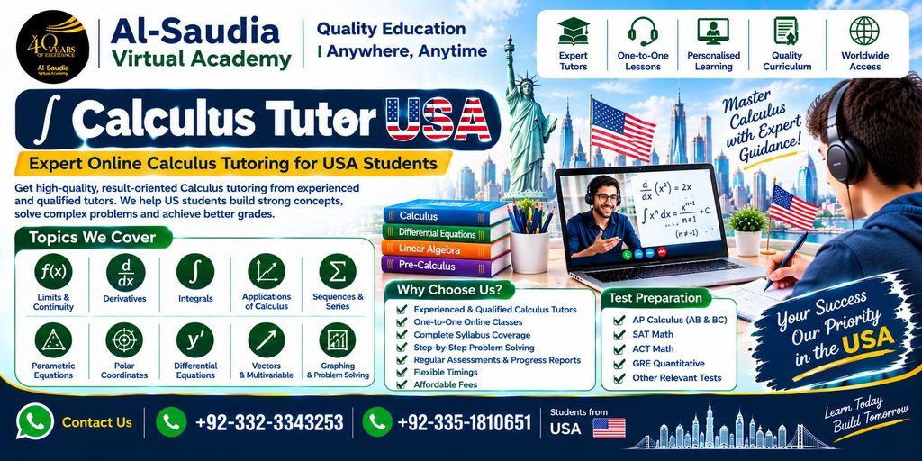 Calculus Tutor USA